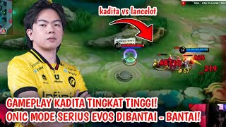 Gameplay Kadita tingkat tinggi dari Kiboy! Evos tumbang! ONIC vs EVOS match 2 | MPLID S13