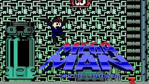 Mega Man Sprite Animation TUTORIAL Series: #3 Custom Alt. Suit Mega Man Sprite