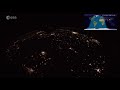 La terre filme en 4k depuis la station spatiale internationale iss