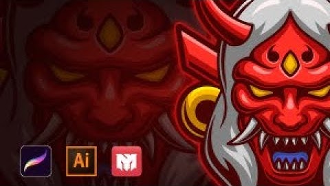 Devil speed art from sketch to vector using Procreate and Adobe Illustrator