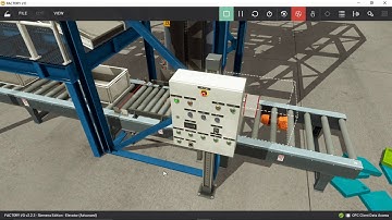 Elevator (Advanced) Factory I/O - codesys
