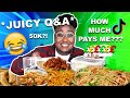 CHINESE FOOD MUKBANG, THIS IS how Much Money I Earn in a Week from TikTok… 50k Meher