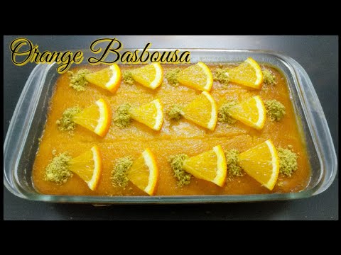 Video: Basbusa With Orange Syrup