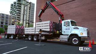 Multi Story Drywall Supply Delivery