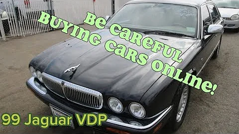1999 Jaguar XJ8 Vanden Plas, low mile, California car.
