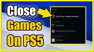 How to Close Games & Apps on PS5 (Easy Tutorial)