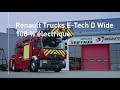 Renault trucks e tech d wide 100  lectrique fourgon quip dune chelle