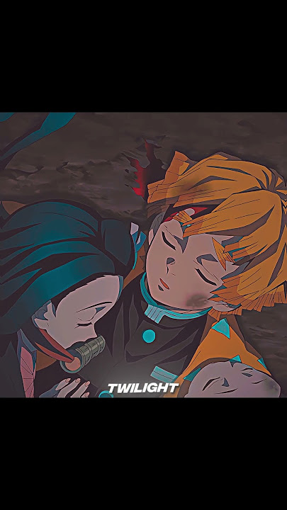 「Zenitsu holding Nezuko 😩♥️」 - Die with a smile #demonslayeredit #fyp #zenitsu