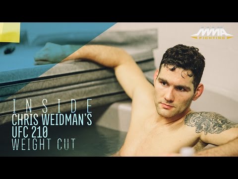 Inside Chris Weidman's Final UFC 210 Weight Cut - MMA Fighting