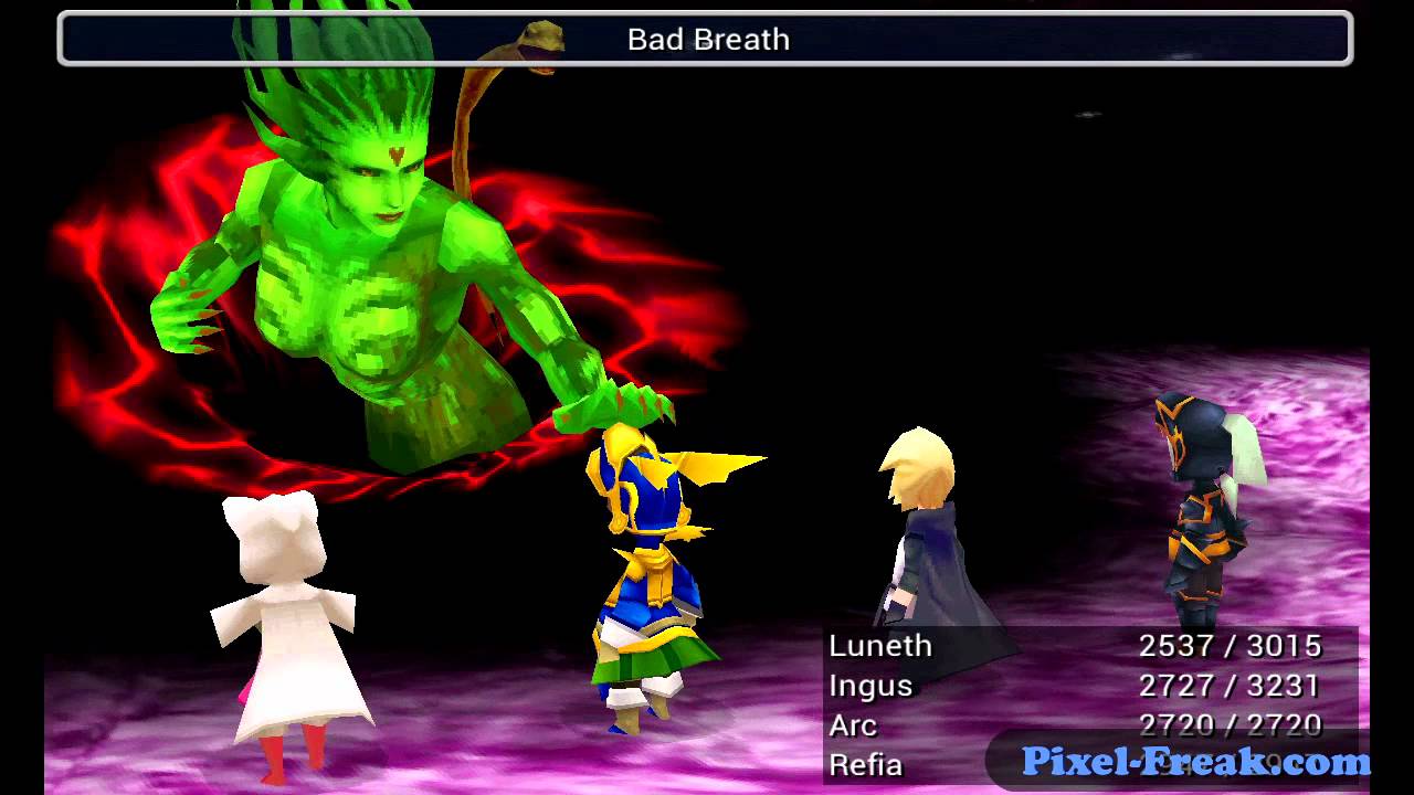 Final Fantasy 3 Walkthrough Android Ouya Ios Ds Part 38 Final Boss Cloud Of Darkness Youtube