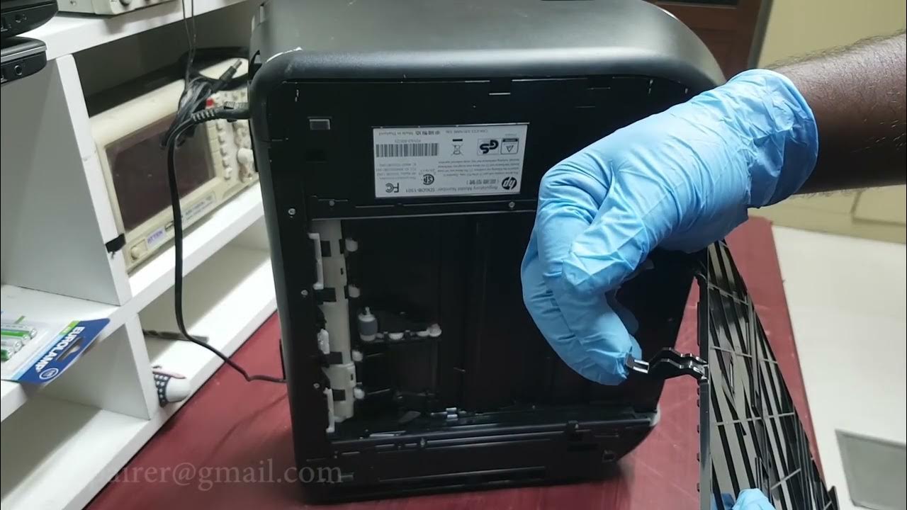 HP ENVY 4520 Close tray error message YouTube