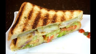 Veg sandwich | bombay grilled indian mumbai / style street food. kids
lunch box recipe if you liked the recipe, please hit like and sha...