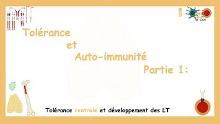 Tolérance Et Auto-Immunité Partie 1: Tolérance Centrale Et Développement Des LT.