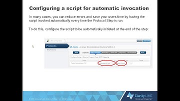 BaseSpace™ Clarity LIMS API Training Module 5b