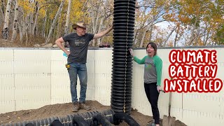 How we Finished our GAHT System for a 4-Season Greenhouse