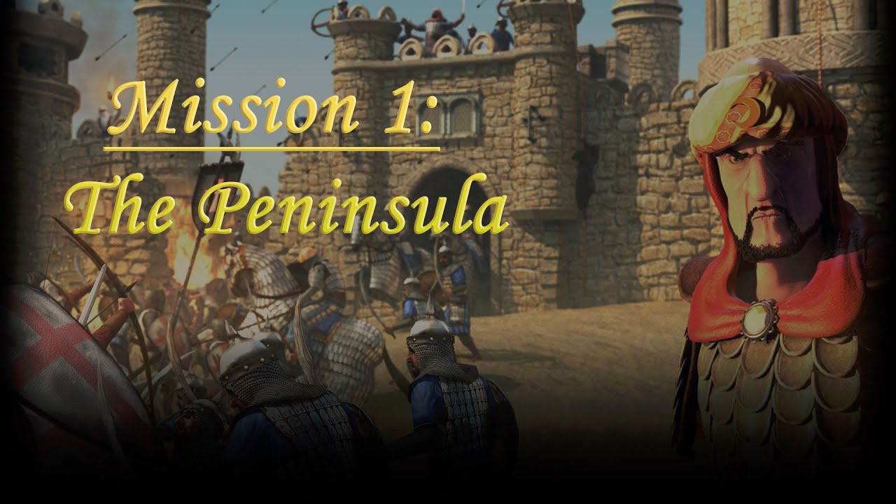 Stronghold Crusader 2 — Тропы схватки «Адские Зубы», Миссия 1: Полуостров