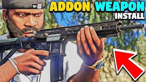 How To Install Addon Weapons GTA5 Tutorial 2025