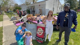 We Had A MASSIVE Yard Sale!