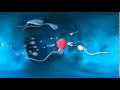Sperm meets Egg -  360 medicine illustration - Virtual Reality (VR)