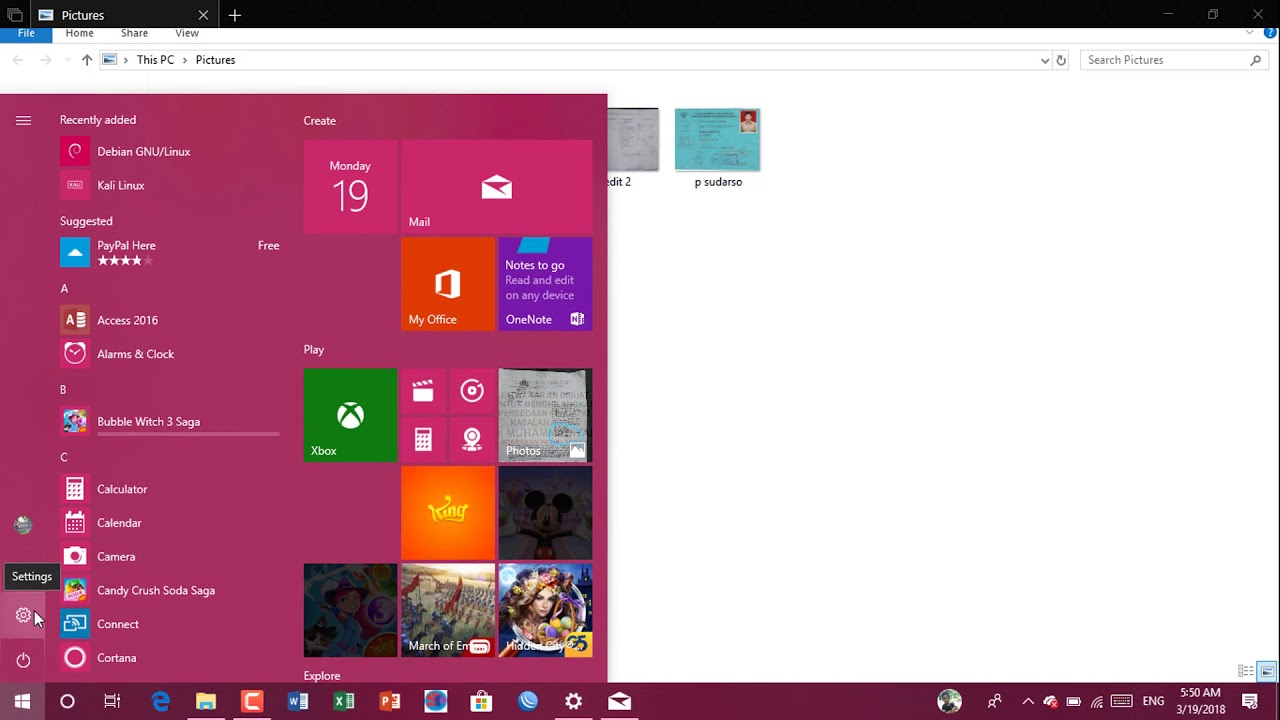 Review Windows 10 Insider Build 17623