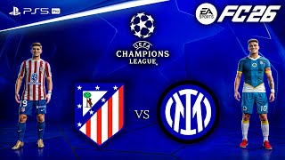 Download Lagu FC 26 - Atlético Madrid vs. Internazionale - UEFA Champions League 25/26 volledige wedstrijd | PS... MP3