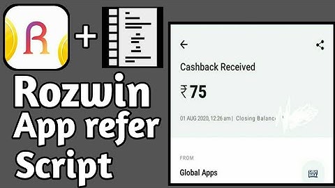 Roz win script (only referral code)payment in 48hr [CRAZYSCRIPT]