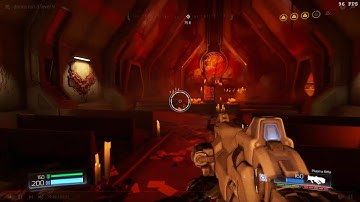 doom 2016 playthrough, ultra nightmare, run 3 level 9 - lazarus labs