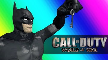 COD Zombies - Broken Batman Map! (Funny Moments & Fails)