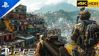 FAVELA RAID (PS5) Immersive ULTRA Realistic Graphics Gameplay [4K60FPS] Call of Duty