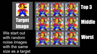 Evolving Mario: Genetic algorithm on pixels