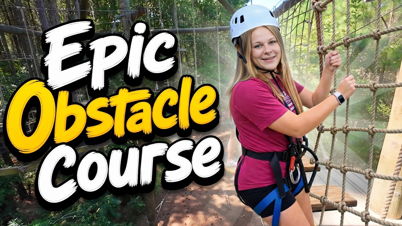 Assistant Completes the Ropes and Obstacle Course Outdoor Challenge