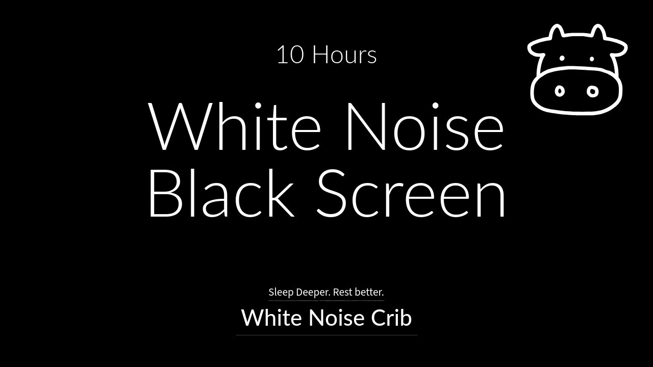 White Noise for Babies Who Stir During Early Morning Hours | 10 Hours | No Ads | Black Screen