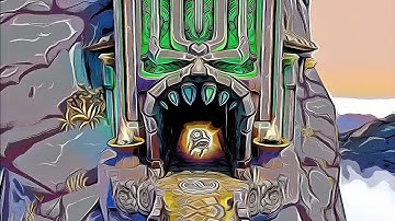 Temple Run 2 Sky Summit Map in Cartoon Mode