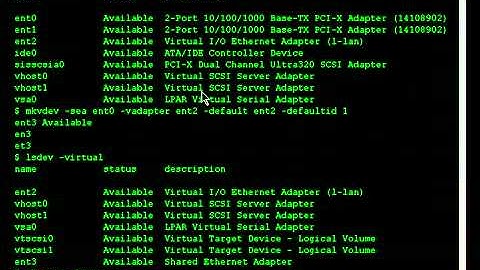 Virtual Ethernet on VIO