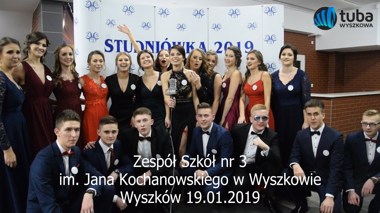Studniówka 2019 w Zespole Szkół nr 3 w Wyszkowie studniówka 2019 płock