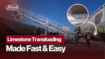 Schnell Transloader Efficient Limestone Handling