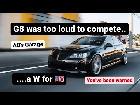 [ TOO LOUD ] Pontiac G8 enters a Two Step and Revving competition #pontiacG8 #exhaustcompetition