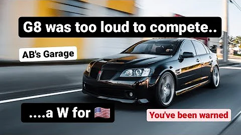 [ TOO LOUD ] Pontiac G8 enters a Two Step and Revving competition #pontiacG8 #exhaustcompetition