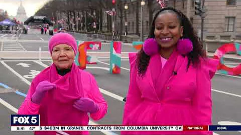 Herstory 5k and 75 year old Participant- Fox5