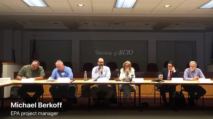 Dingell, EPA official discuss Gelman dioxane plume...