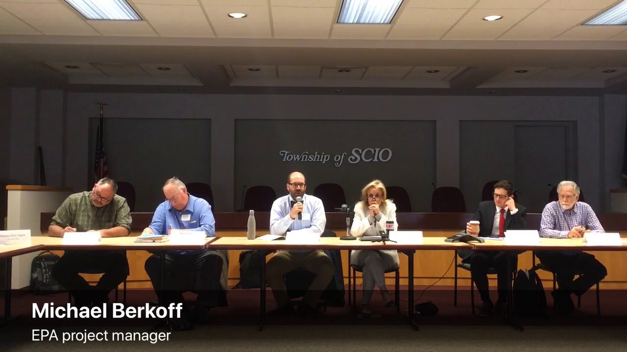 Dingell, EPA official discuss Gelman dioxane plume in Ann Arbor newspaper mockup