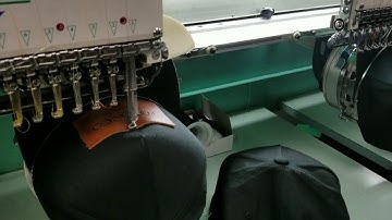 Sewing Patches on Hats Using an Embroidery Machine