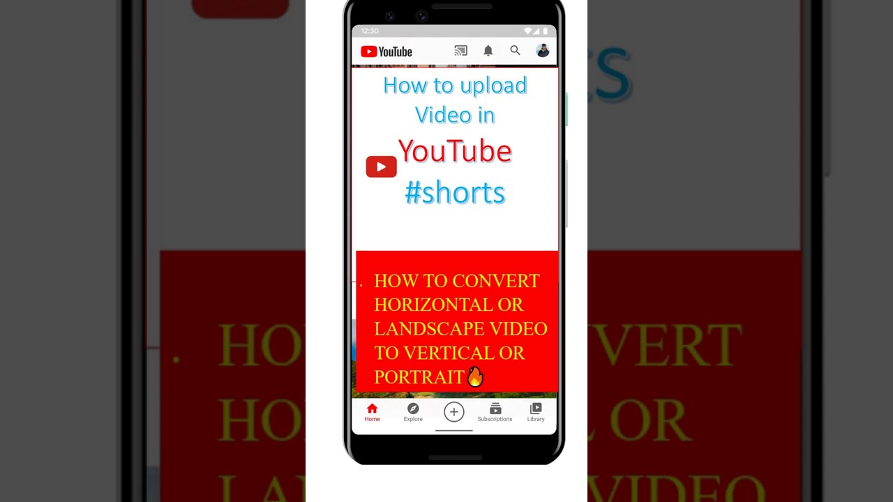 How to upload shorts Video in YouTube? - YouTube