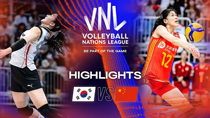 🇰🇷 KOR vs. 🇨🇳 CHN - Highlights Week 3 | Women's VNL 2023 - DayDayNews