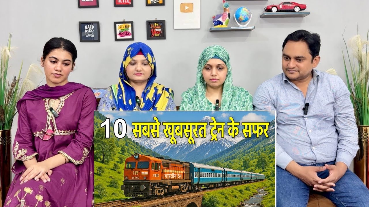 Top 10 Most Beautiful Railway Routes In India | भारत की 10 सबसे खूबसूरत रेल यात्राएँ | Reaction!