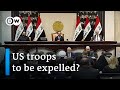 Iraq's Parliament Passes Resolution To Expel US-Led Coalition Troops From The Country. Vote Was Split Along Sectarfian Lines With Sunni And Kurds Representatives Voting Against