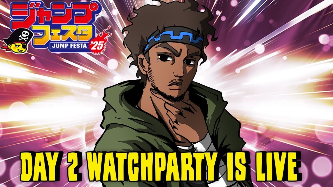 Jump Festa 2025 Day 2 Watch Party is LIVE