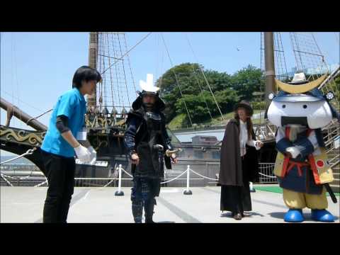 伊達武将隊 2014/5/31　むすび丸ミステリーバスツアー5月号　茶番劇