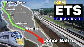 EDTP  Final 197KM KTMETS Route in Peninsular Malaysia