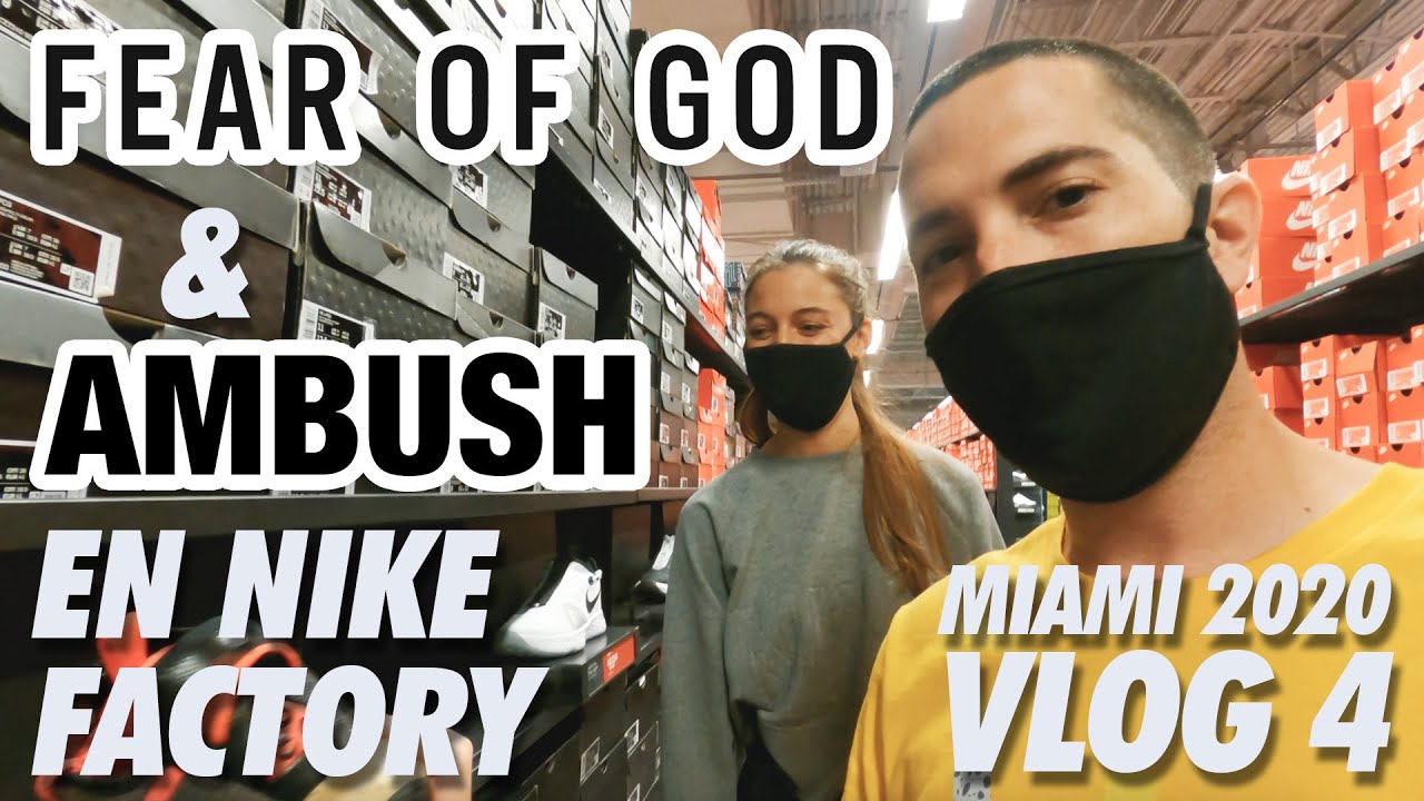 diseñador meditación Playa Miami 2020 - Vlog #4 - Dolphin Mall, Foot Locker, Foot Action, Nike Factory  Store y Snipes - YouTube